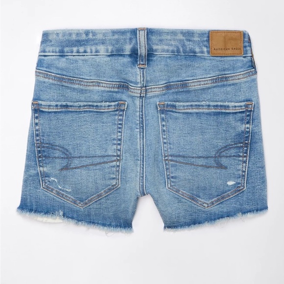 AE Next Level Curvy High-Waisted Denim Short - Picture 4 of 5